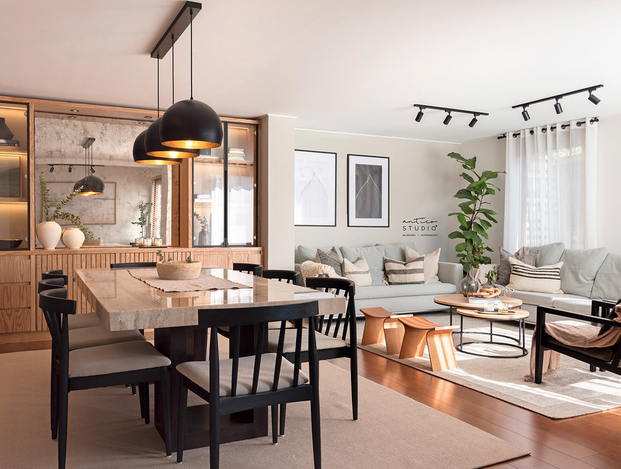 Living-Comedor – Antico Studio